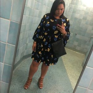Flower Mini Dress